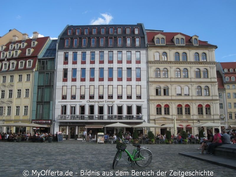 Dresden, Altstadt im Sommer 2017