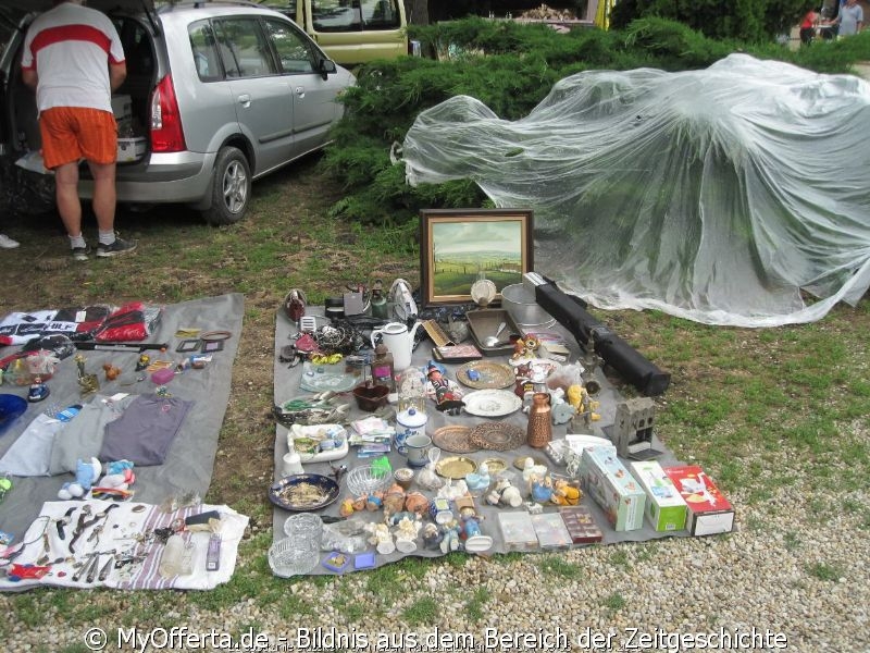 Ich gehe gerne auf viele Messen, aber der Flohmarkt ist etwas Besonderes