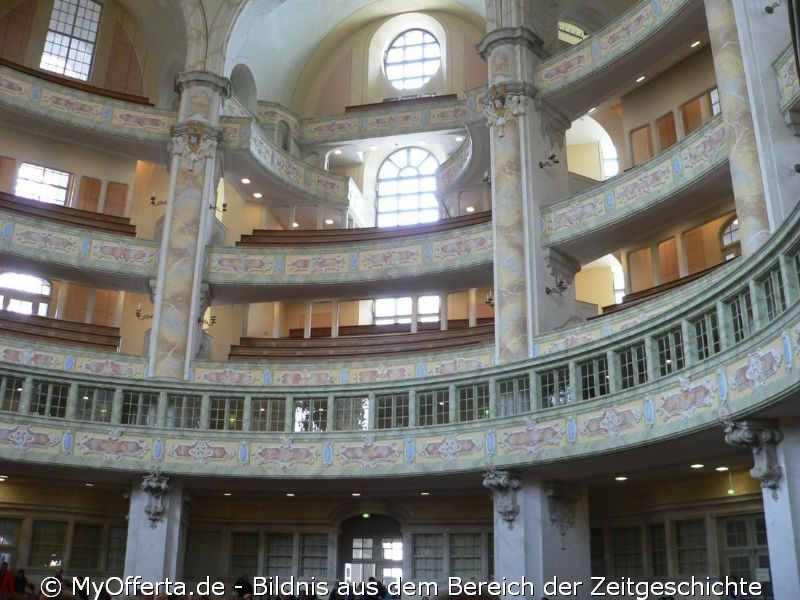 Die Frauenkirche Dresden blickt auf eine tausendjährige Geschichte zurück.