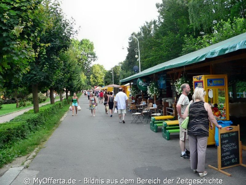 Krynica Zdroj, Kur, Heilquellen, Polen