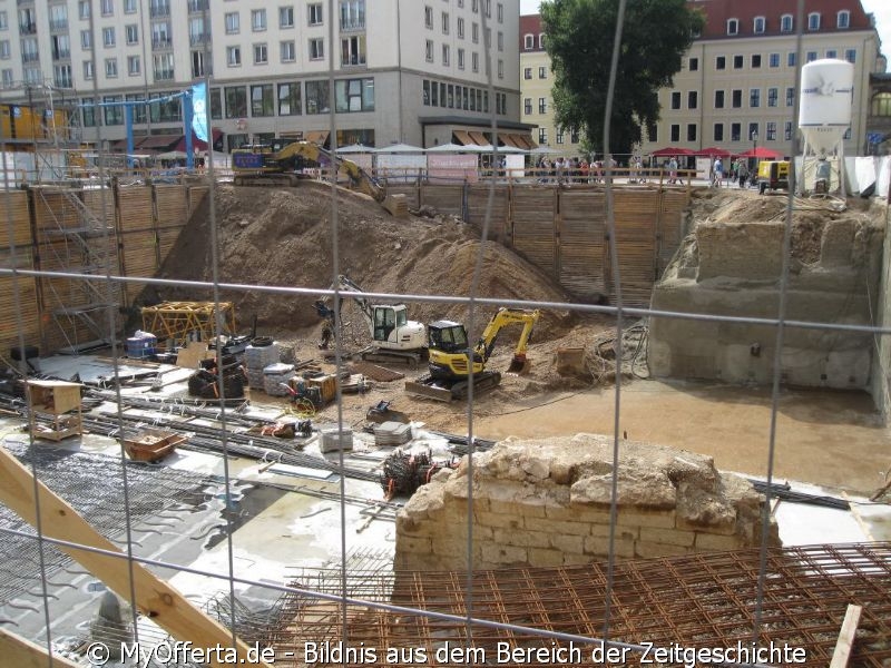 Dresden, Altstadt im Sommer 2019