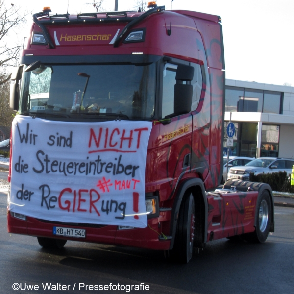 Bundesweite Proteste der Landwirte