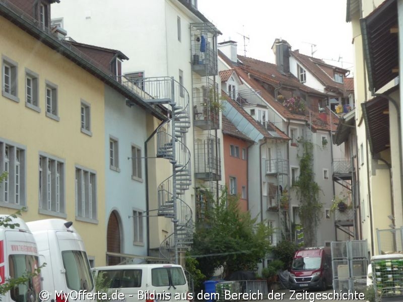 Die Fähre-Fahrt von Meersburg nach Konstanz dauert 15 Minuten