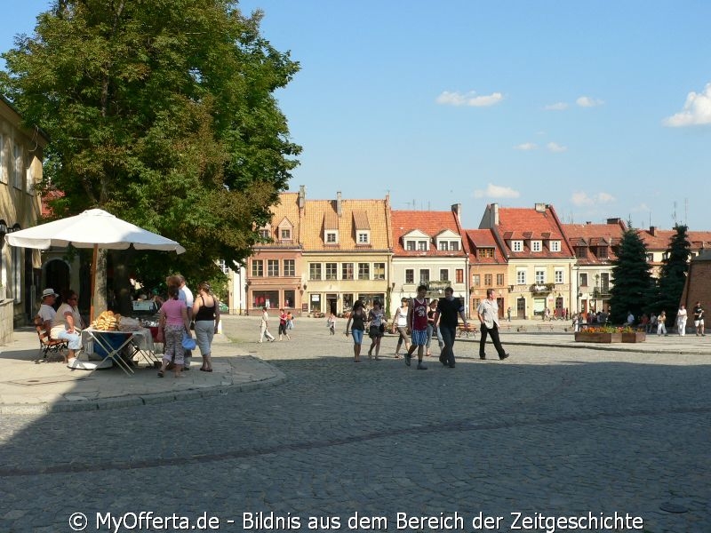 Die Stadt und die bekannteste in der Region eine Eisdiele.