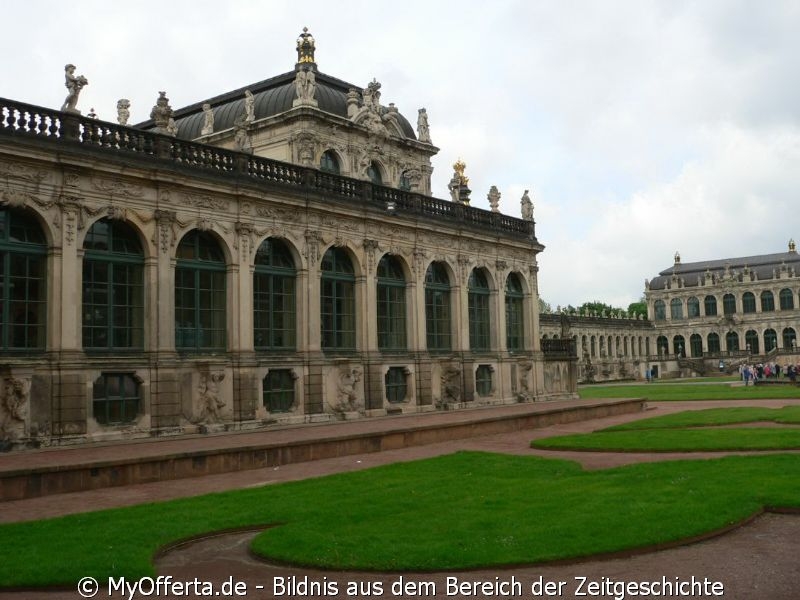 Dresden, Altstadt im Sommer 2015