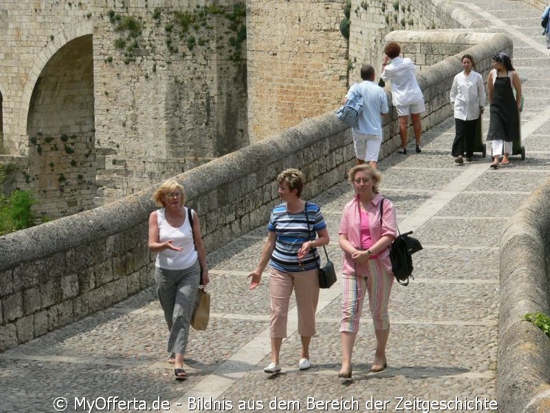 Besalu in Spanien, eine Reise in die Vergangenheit