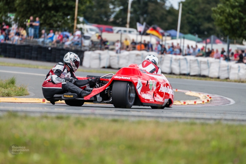 Sidecars auf dem Schleizer Dreieck