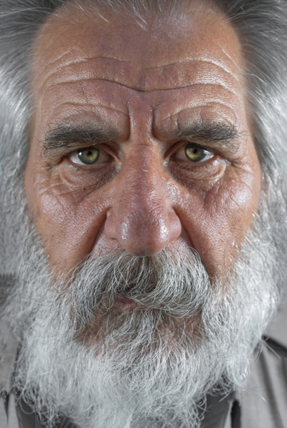 An elderly man