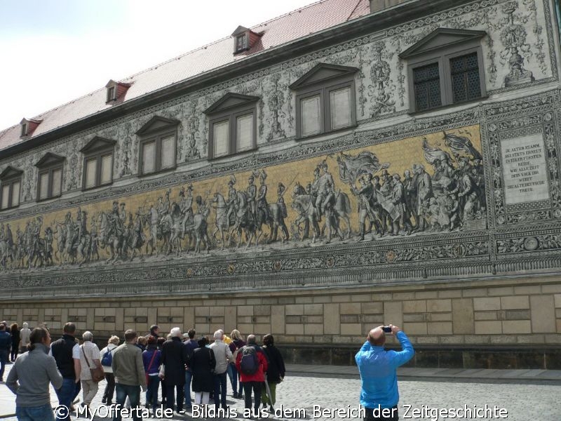 Dresden, Altstadt im Sommer 2015